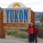 2010 - En la entrada del Yukon